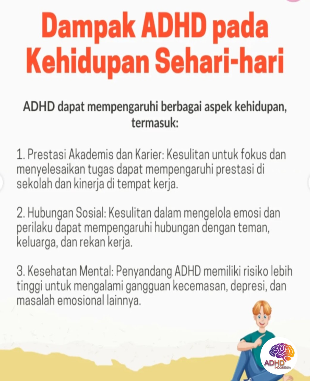ADHD dan Hubungan Sosial Anak di Lingkungan Sekolah di Provinsi Nusa Tenggara Barat