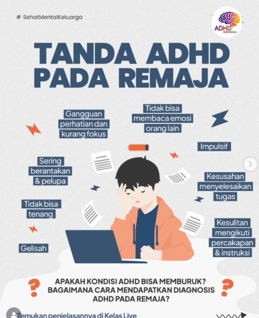 Screening ADHD Non-Diagnostik: Edukasi Awal bagi Orang Tua di Provinsi Nusa Tenggara Barat